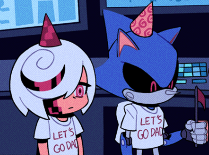 Coricus_SSB's tweet photo. Logically, I should have either been 1. attending to actual real life obligations or 2. playing the Splatfest.

But I heard the phrase "Sonic the Hedgehog Murder Mystery April Fool's Joke" and knew where my next two hours were going.

No regrets. #SonicTheHedgehog #AprilFoolsDay https://t.co/P6UcvQs9AX