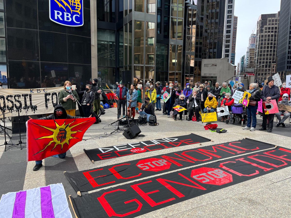 QuitRbc's tweet photo. How do you spell racist?

®️🅱️©️

#RBCisKillingMe
#FossilFoolsDay https://t.co/lukjkZhamH