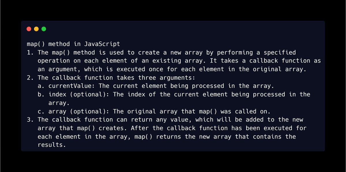 Prabhu933's tweet image. Use of map() method in JavaScript.
#javascript #algorithm #logicbuilding #dsa