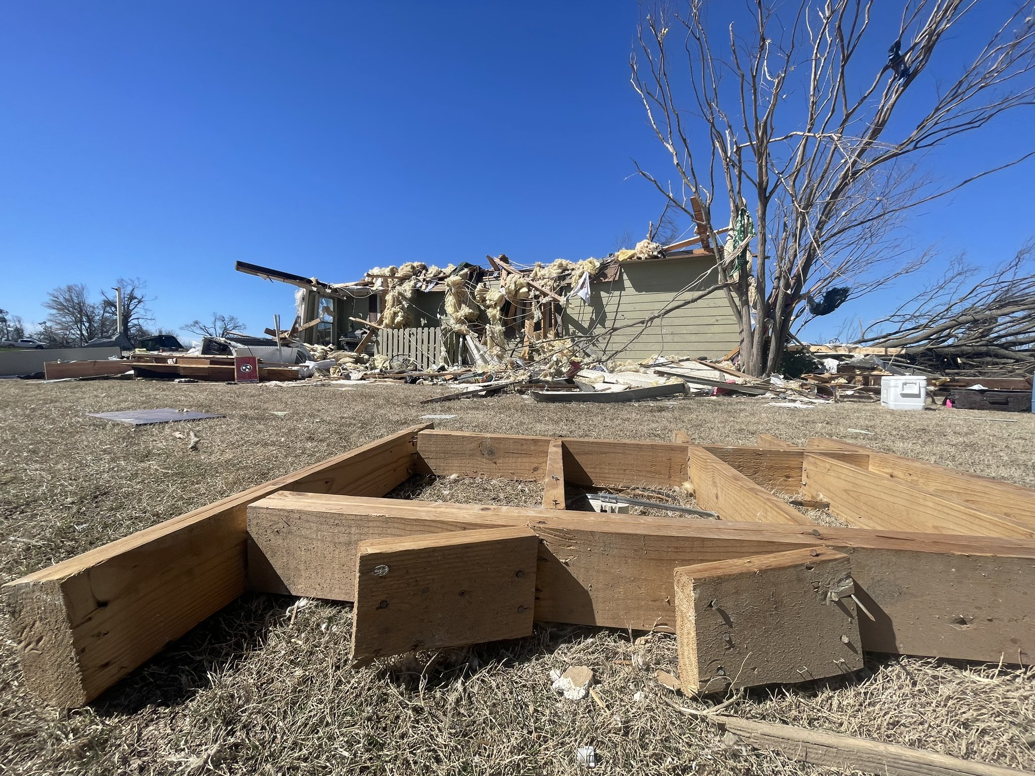 Carolyn Cerda on Twitter "Recovery efforts underway in Covington TN