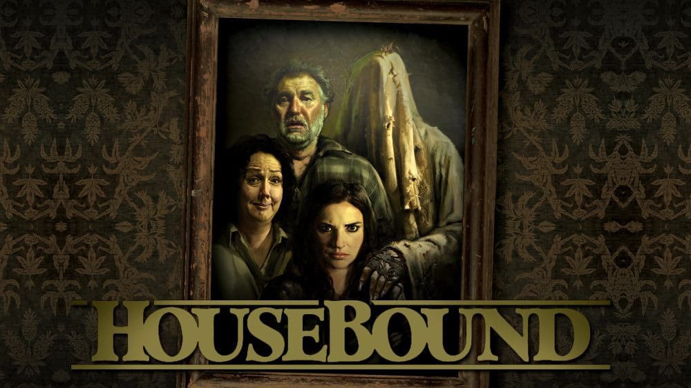 GailSimone's tweet photo. My scary movie recommendation is a New Zealand film I hadn’t heard of, on @ScreamboxTV, called HOUSEBOUND. we loved it, it’s scary but also funny as hell, very original and a great time.  Had no idea it was directed by the director of M3GAN, which I also loved. Great stuff. https://t.co/mIWB3rbMy3