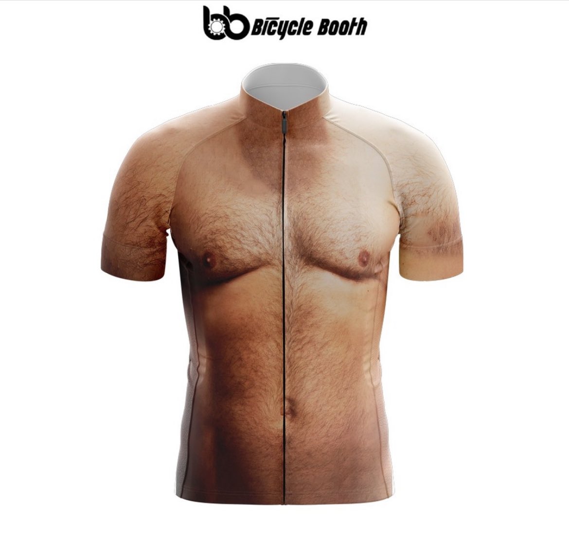 Bicycle_Booth's tweet photo. Bicycle Booths Hairy Nude Cycling Jersey is back!

After years of discontinuing it, we've decided to bring it back for a limited time.

Get ready to turn heads and make a statement on your next ride with this bold and daring jersey.
Shop Now: 
https://t.co/CE4td07yAR https://t.co/3EYVF4Ydyi