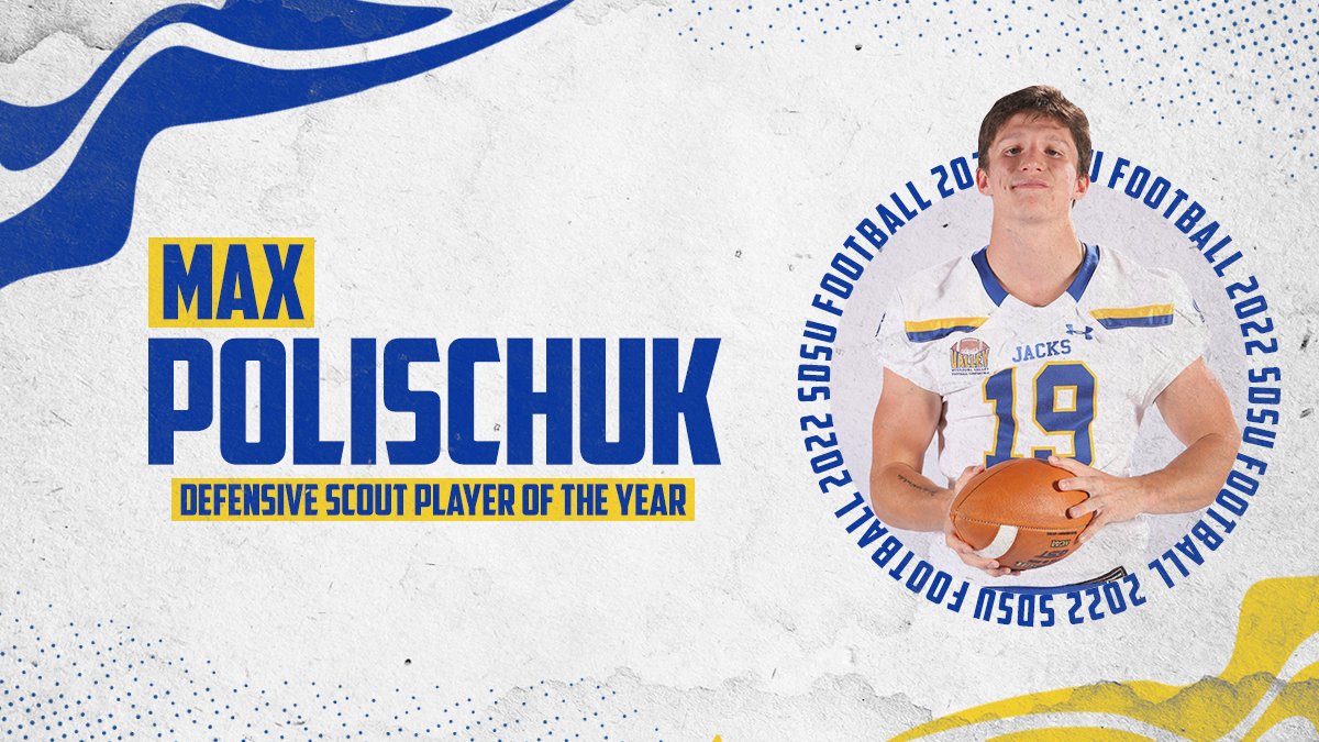 GoJacksFB's tweet photo. Your 2022 Defensive Scout Player of the Year @MaxPolischukATH 

#GoJacks 🐰🏈 https://t.co/q6rLRwr4OX