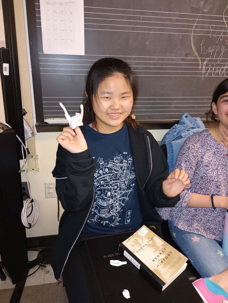 6th Grade Chorus "Build a Larynx" Day 😍