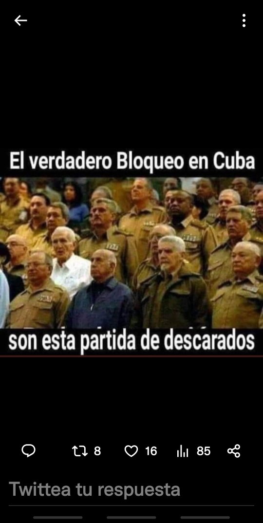 PatriaLiberta21's tweet photo. @RPolancoF @CubaCentral Corrupto, muy bonita tus palabras, convocando a los esclavos para más sacrificio. Ahora yo te pregunto, para cuando ping4 son los beneficios, porque llevan 64 años en esa muela y los únicos beneficiados son estos descarados y los que le guindan.
#EnCubaHayUnaDictadura 👇 🤮 https://t.co/4bOhEaUPAj