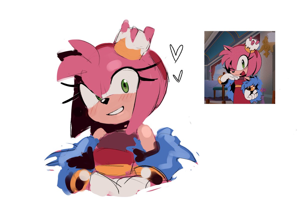 チンチラ⭐ on X: AAAAAND A HAPPY ENDING #SonAmy