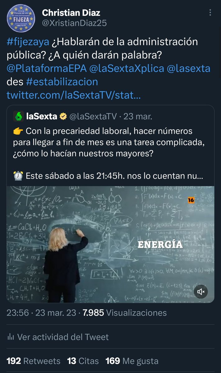 XristianDiaz25's tweet photo. Pedimos que se aclaren muchas situaciones a las que se están enfrentando éstas personas, el colectivo sobre todo está representado por mujeres mayores de 55 años. Son más de un millón de trabajadores los afectados por el fraude de ley en la administración pública. https://t.co/S0WK35I5Jb