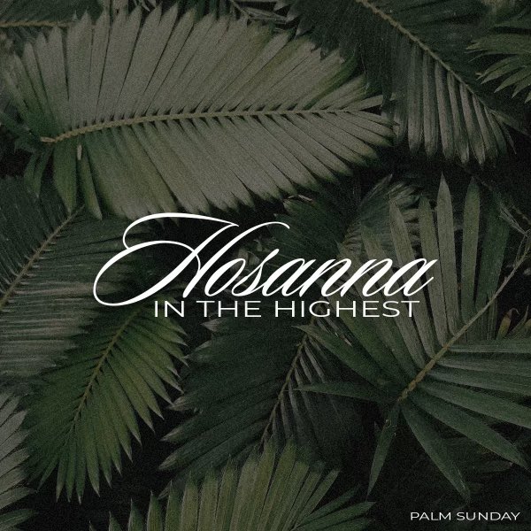 thebridgeloves's tweet photo. Hosanna in the highest.
Join us tomorrow at 10am for Palm Sunday 💛 #thebridgeloves https://t.co/tYlcGgby0o