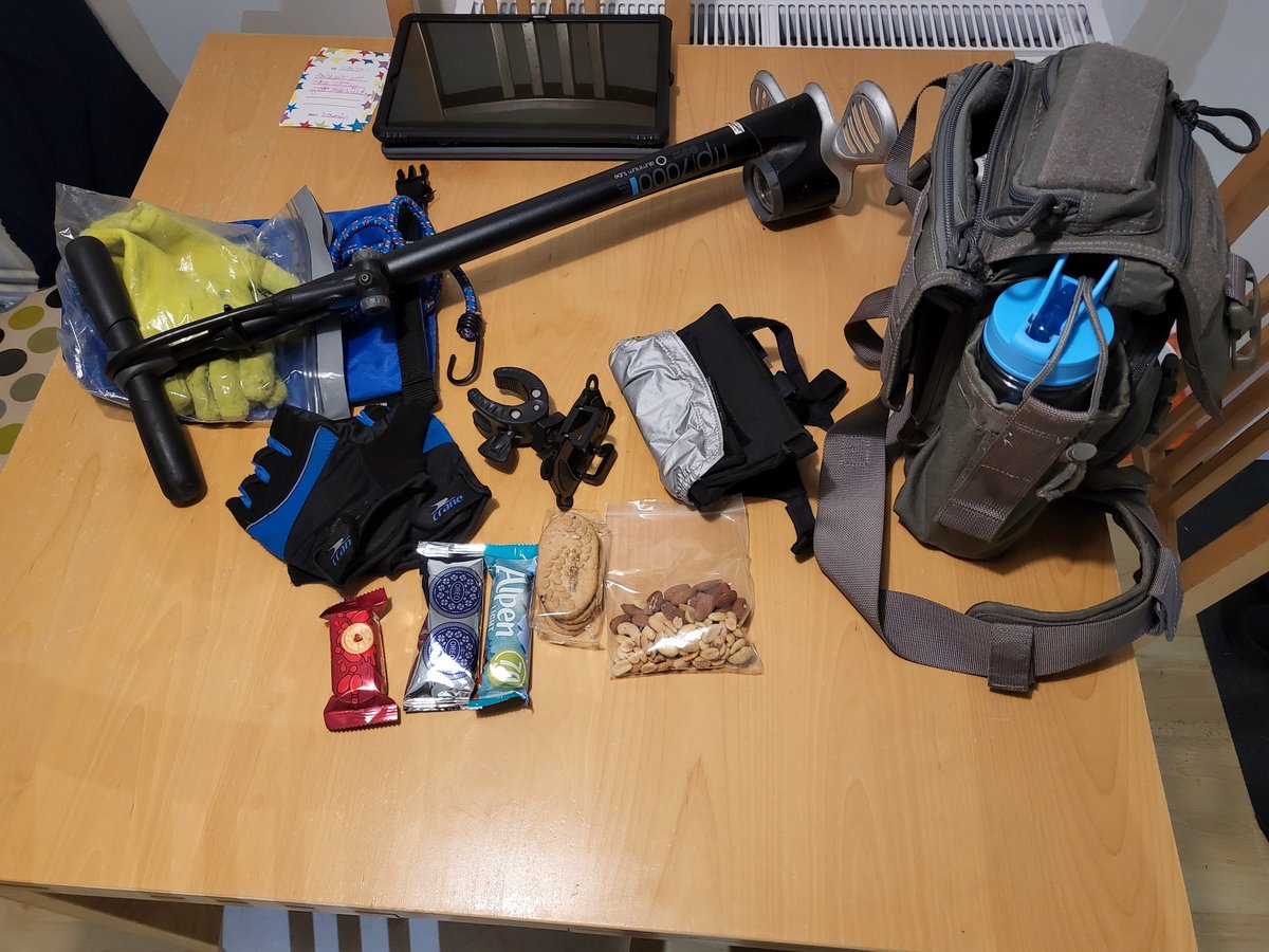 Spending my evening packing plenty of snacks, cycling gear and Stethoscope, can only mean one thing....an early start and a long day ahead on the cycle response unit for <a href="/enhanced_c_s/">Enhanced Care Services Ltd.</a> #southamptonmarathon
#doitright #teamECS