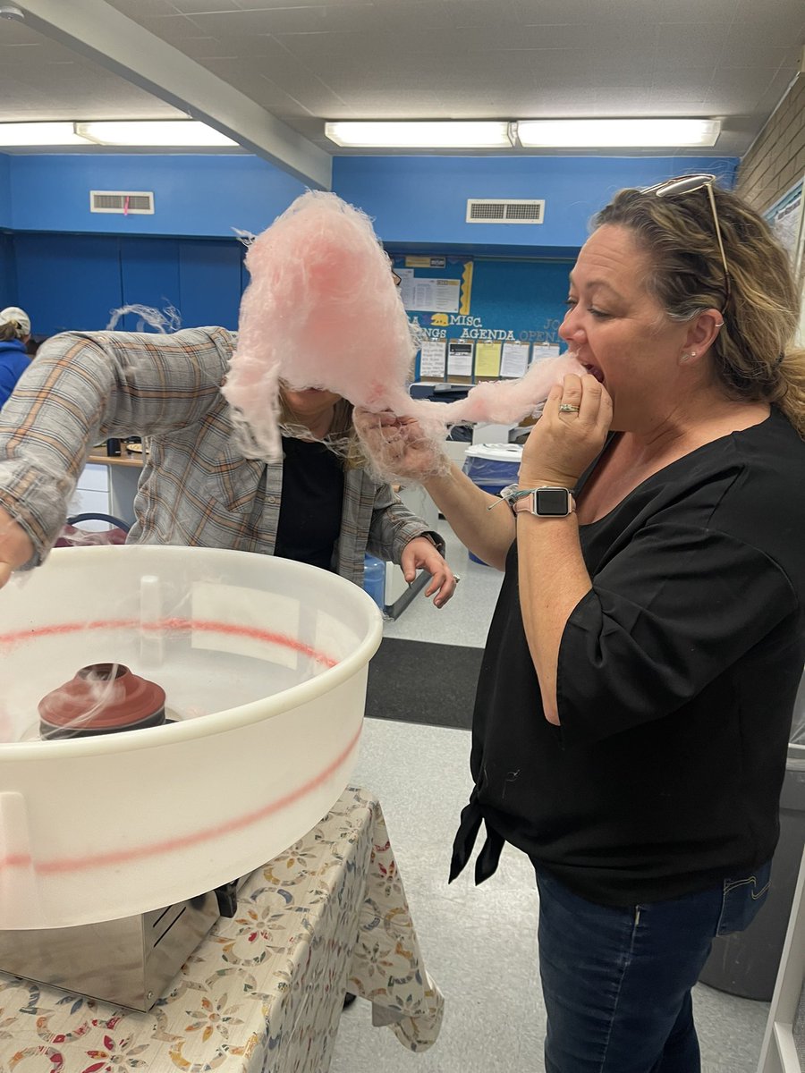 maple_np's tweet photo. Come taste some delicious cotton candy made by our Maple PFA! Delicious! See you today between 2 pm- 6 pm at our Maple Family Day Carnival! #CVUSDForward @ConejoValleyUSD https://t.co/5JQTkLNCzj