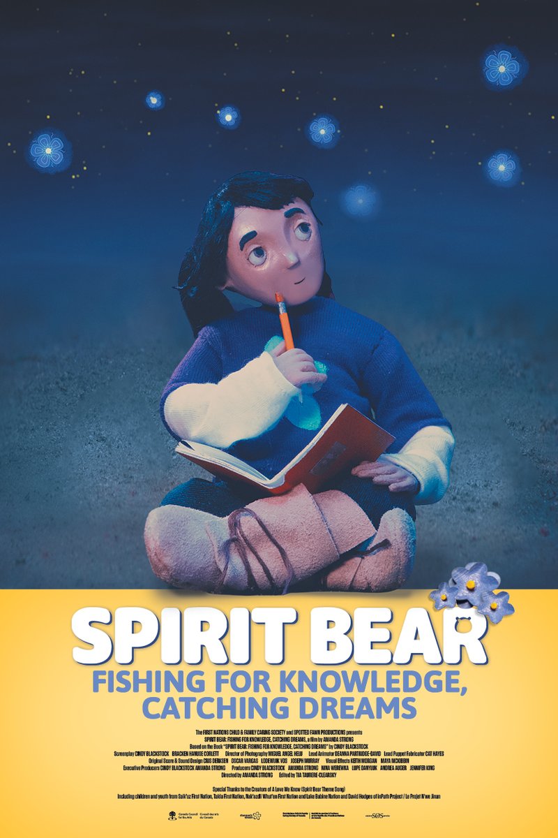 Coming April 12 - Spirit Bear is off on another adventure in Spirit Bear: Fishing for Knowledge, Catching Dreams! Follow Spirit Bear as he learns about his traditional knowledge, residential schools, & Shannen's Dream. @spottedfawnart Watch the trailer: ow.ly/OsPG50NxEJX