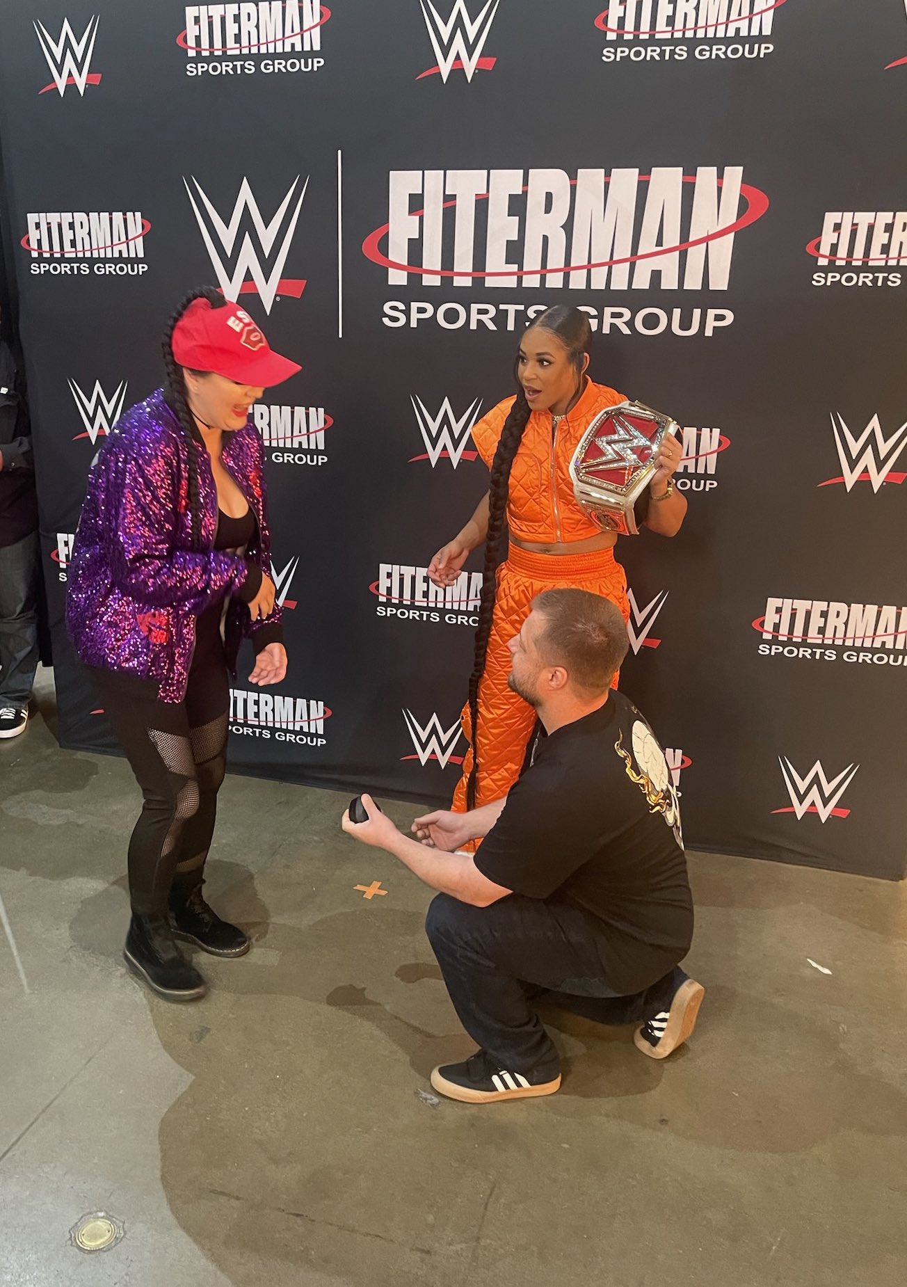 Bianca Belair on Twitter "SHE SAID YES!!!! This happened today at my