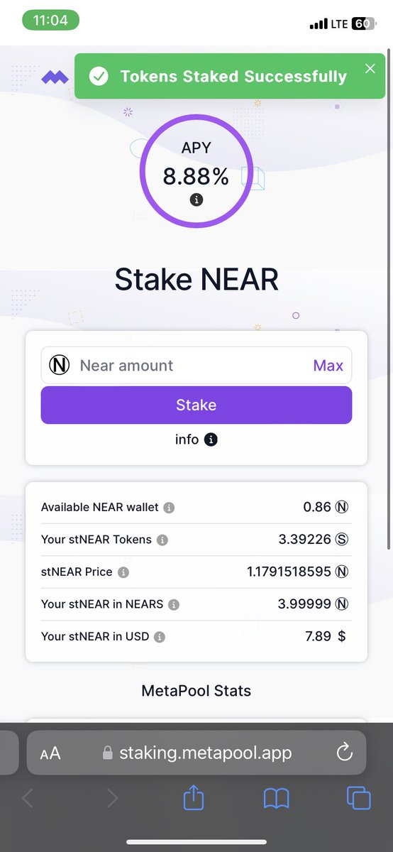 JaggerVvV's tweet photo. @meta_pool @here_wallet Here wallet:

78bca667185783918840a92326645e02eed4e90a8228ba8b88ea1170c5ca4747 https://t.co/iVtr4F9gHO