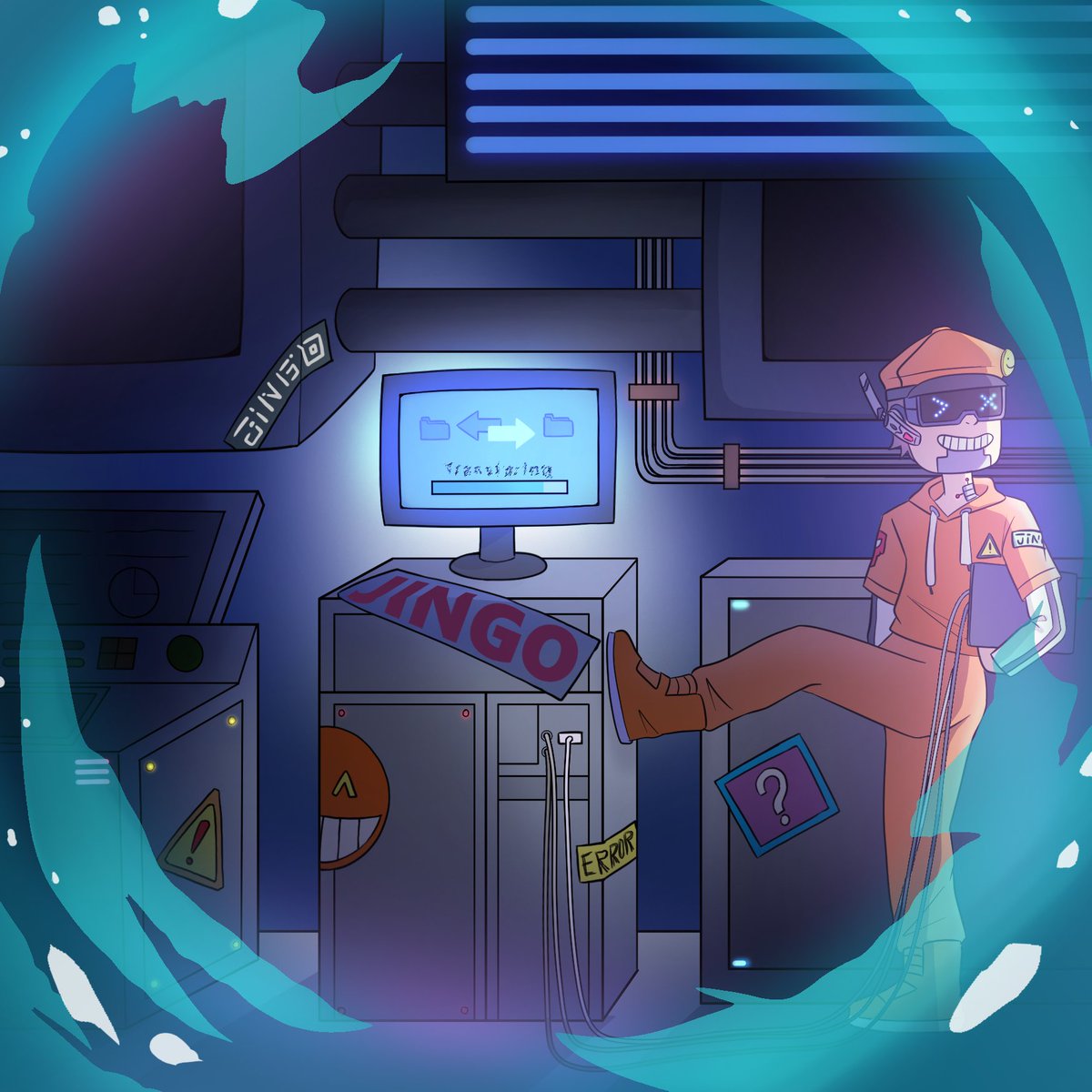 JingoNFT's tweet photo. Data transfer completed, the discord will open in a few days, turn on notifications. 🔔 

The best is yet to come... 🛸

Any interactions will be considered. 🌀 https://t.co/K4NQGqPPBE