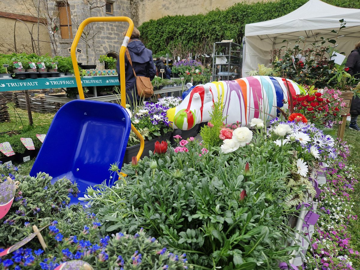 crazyradio6's tweet photo. Journées des Plantes et Art du Jardin : Coup d'envoi ! 💚

Horticulteurs, pépiniéristes et producteurs... Ce week-end, une centaine d'exposants installent leurs merveilles au Château de Blandy-les-Tours 🌿

C'est jusqu'à demain ! Dépêchez-vous... La visite vaut le détour ! ✨️ https://t.co/n2Cvbb1mWU
