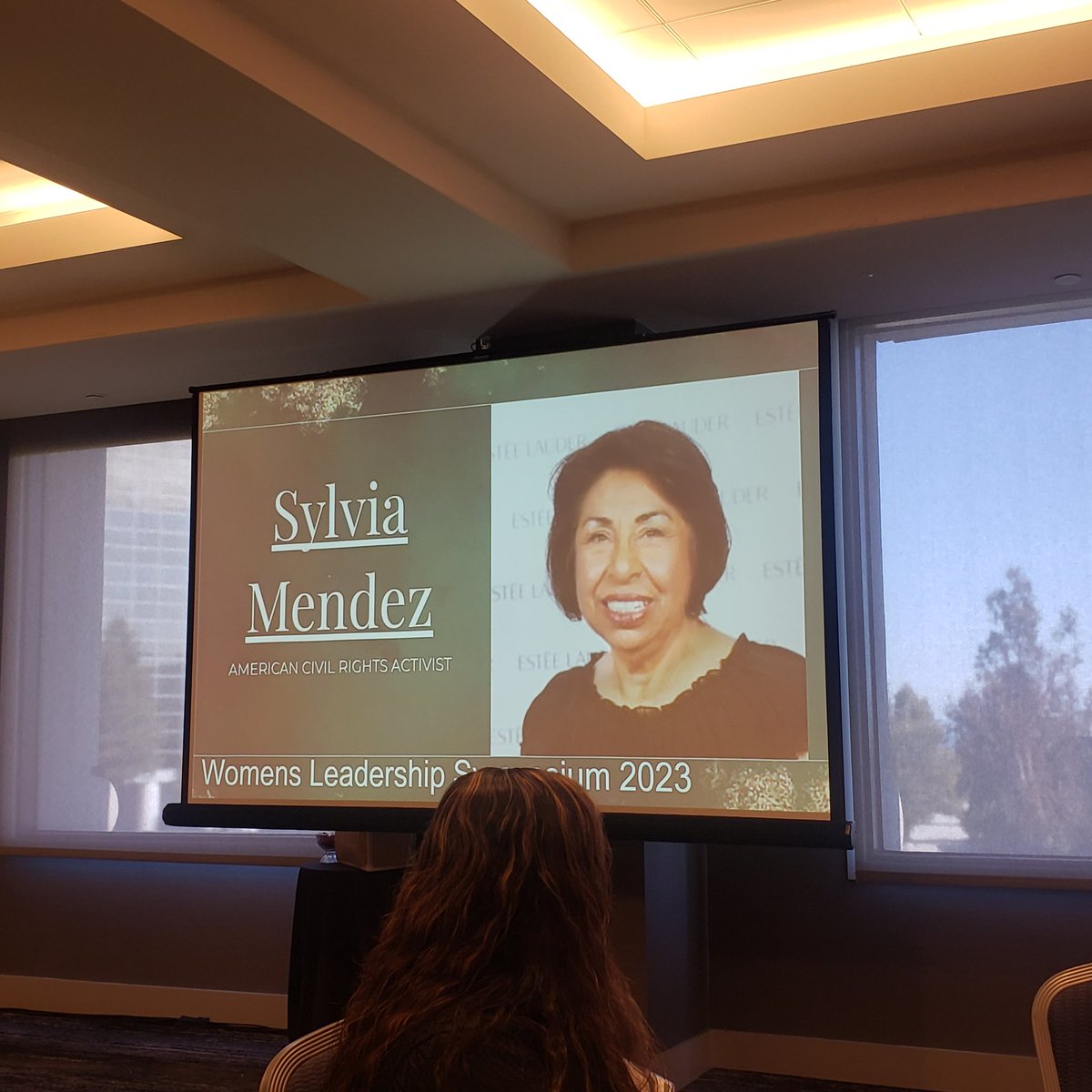 Change_S_Here's tweet image. The importance of knowing history.  Before Brown  vs.Board of  Department , there was Mendez vs. Westminiester.  Blessed to hear history from those who changed it for the benefit of all of us. #CALSA