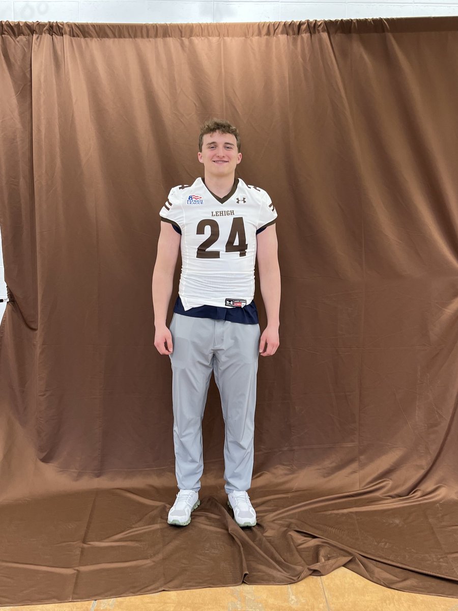 Thank you ⁦<a href="/LehighFootball/">Lehigh Football</a>⁩ for having me yesterday. I had a great time and can’t wait to be back! ⁦<a href="/CoachBozym/">Bobby Bozym</a>⁩