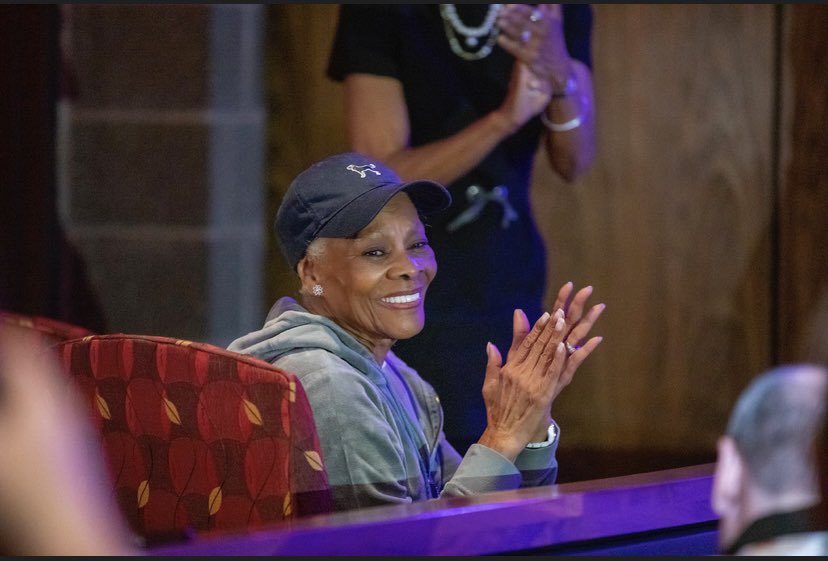 PresBreaux's tweet image. The Dionne Warwick Theatre at Bowie State University was unveiled today!We thank,honor and celebrate the musical legend &amp;amp; icon and welcome @dionnewarwick to the @BowieState #HBCU #BowieBold family and the inspiration she brings to a new generation of learners &amp;amp; musical artists.