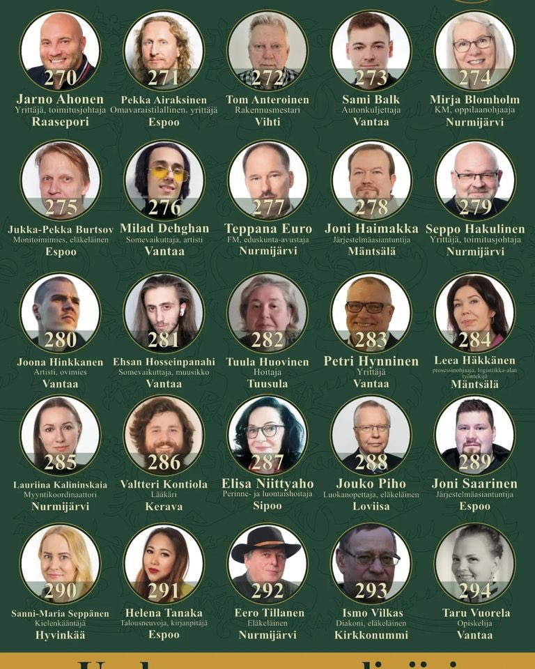 LHakkanen's tweet image. Valta kuuluu kansalle Uudenmaan ehdokkaat.
Itsellä nro. 284
Tämä porukka on rautaa, eikä luovuta kovankaan paineen alla. Me ollaan kansan asialla täydellä sydämellä.❤️😎
@VKansalle #VKK #vaalit23