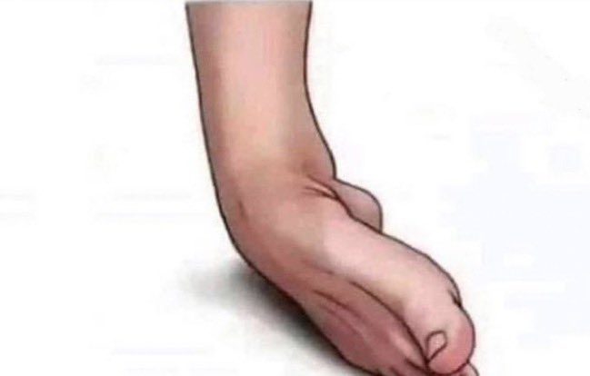 mi pie de la nada mientras estoy caminando: