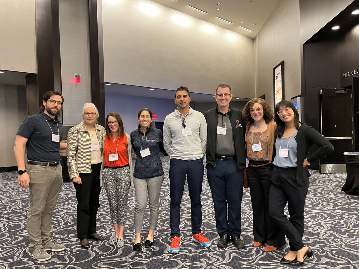 SarahBayefskyMD's tweet photo. The first ever Med-Peds Rheumatology meeting took place at #PRSYM2023!! ⁦@ACRheum⁩ ⁦@carrainc ⁦⁦@nmpra⁩ @AmandaMPRheum⁩ ⁦@PatelAarat⁩. Missing ⁦@hausmannMD⁩ ⁦@CuoghiE⁩ ⁦@adammayermd⁩ and others - more to come! https://t.co/P9UeFbUfWi