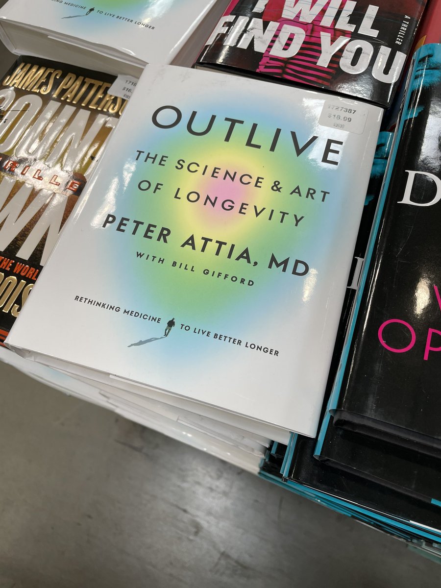 Stars aligned. As I listen to <a href="/PeterAttiaMD/">Peter Attia</a> on <a href="/tferriss/">Tim Ferriss</a> recent TFS ep661, I stumble on to this on my Costco wandering. Early birthday present to me!