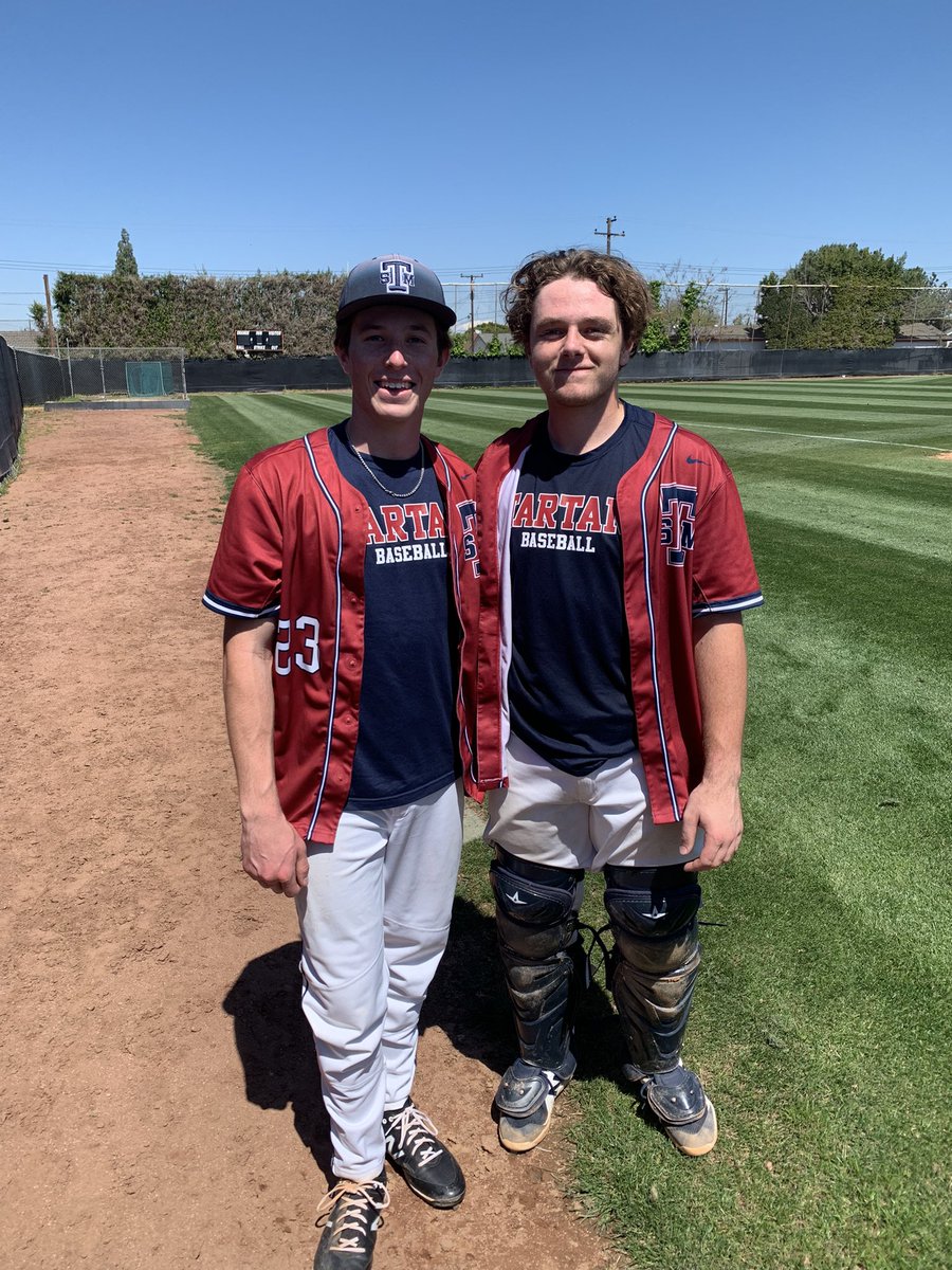 Tartans with a huge league win at Orange 1-0! Andrew Golubow pitches another CG shutout 4hits 5ks. Els Page with game winning HR in the 6th. Page’s week: 6-7 3 2B’s, HR, 6RBI. <a href="/ocvarsity/">ocvarsity</a> @PBR_California <a href="/SouthOCsports/">South OC Sports</a> <a href="/SMESAthletics/">SMES Athletics</a>