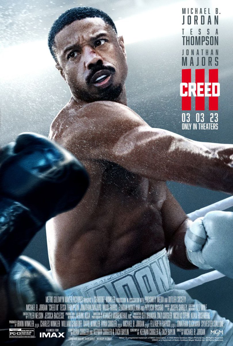 subscriptions_a's tweet photo. CREED 3 2023

التقييم:  7.3/10

دراما

كان أدونيس كريد مزدهرا في كل من حياته المهنية وحياته الأسرية، ولكن عندما يعود صديق الطفولة ومعجزة الملاكمة السابقة إلى الظهور، فإن المواجهة هي أكثر من مجرد قتا

▶️ https://t.co/Xgsb2jFDOL https://t.co/p3LwrInUIj