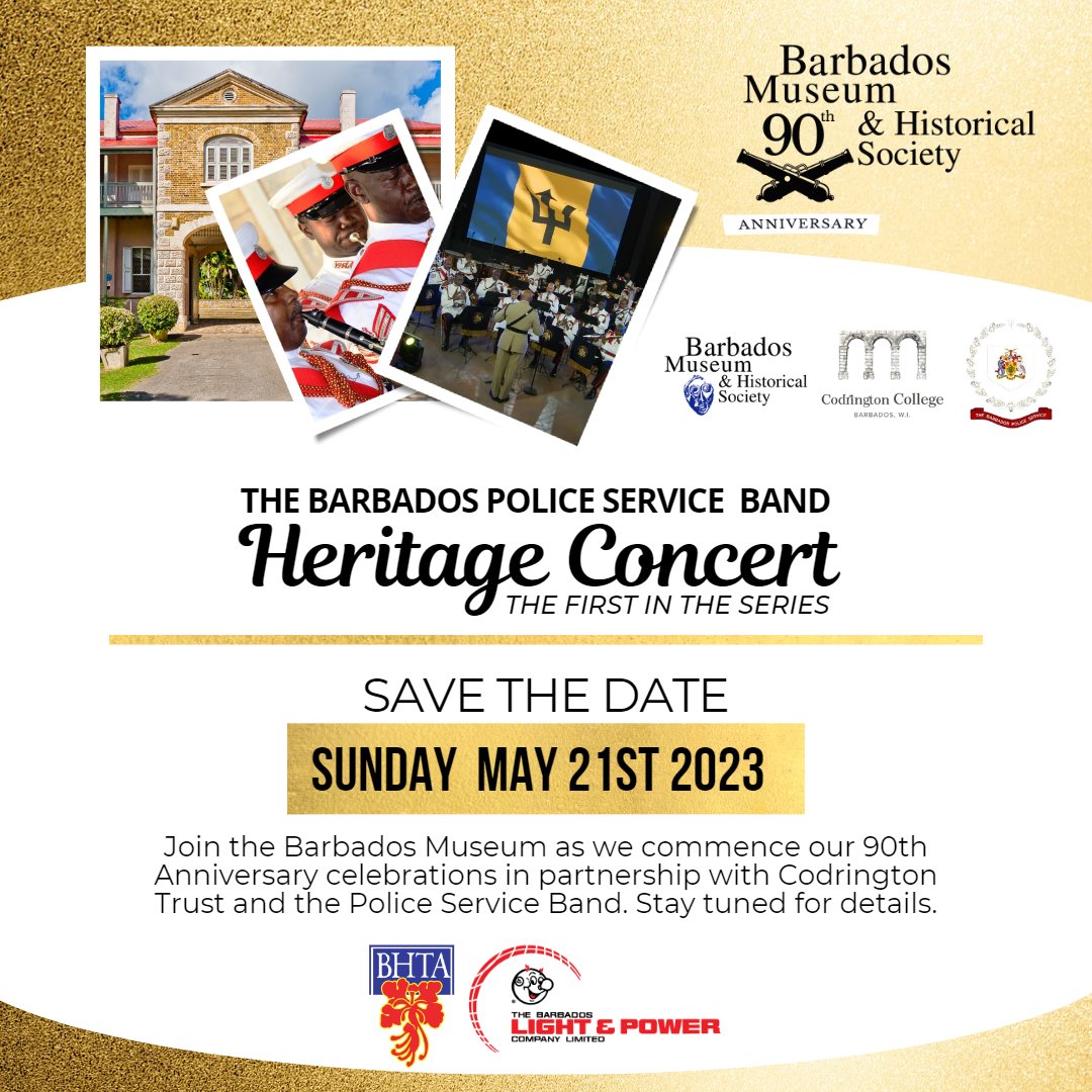 Barbados Museum on Twitter: "Save the date. Tell a friend. The Barbados