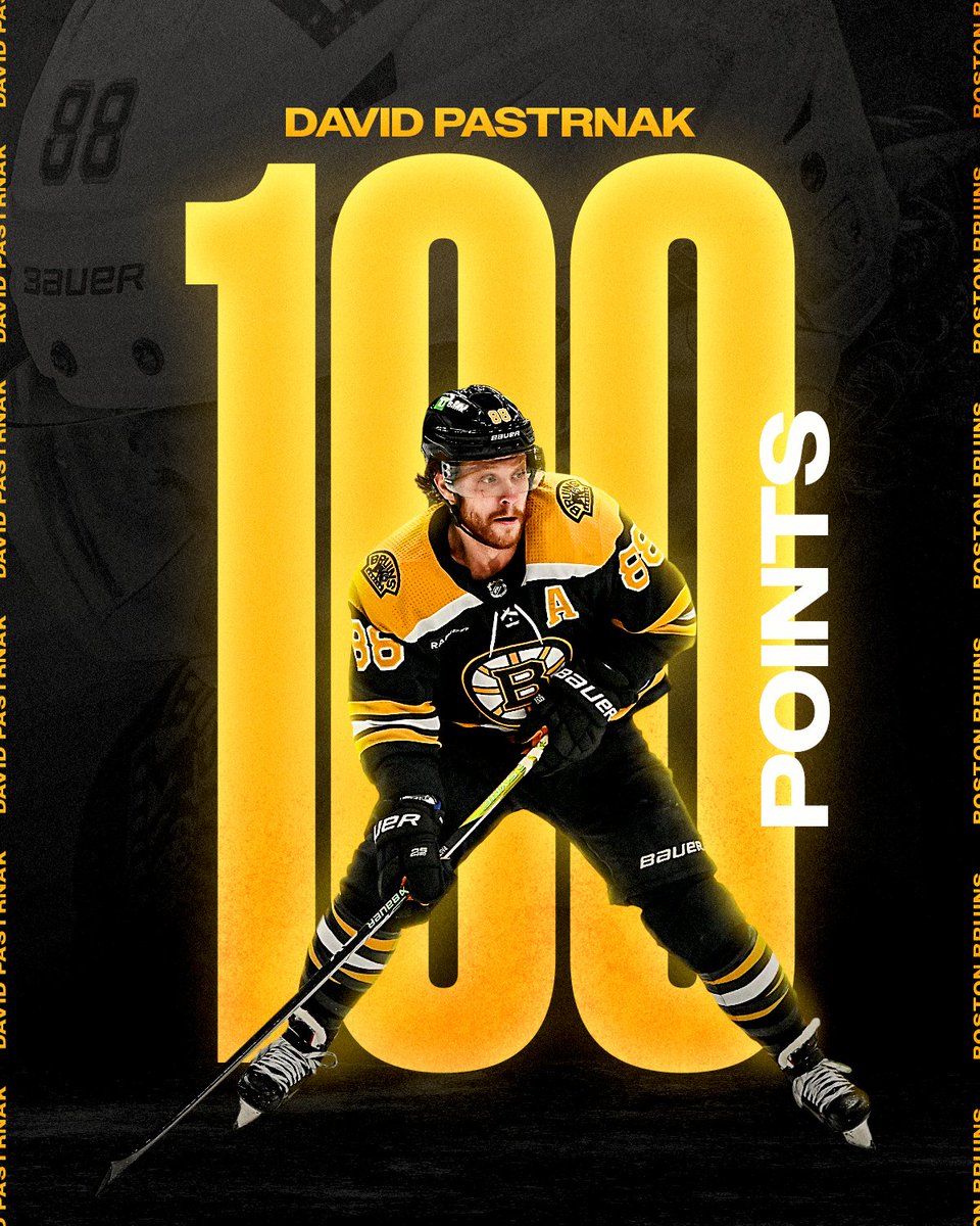 NHL's tweet photo. The 100-point club has its newest member. 🍝 https://t.co/jfhrEPAFYy