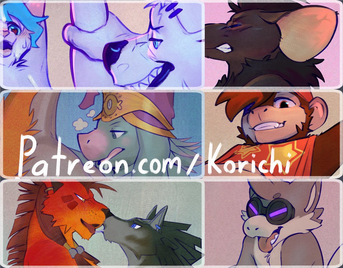 It's not a trick but I did post art on my Patron site