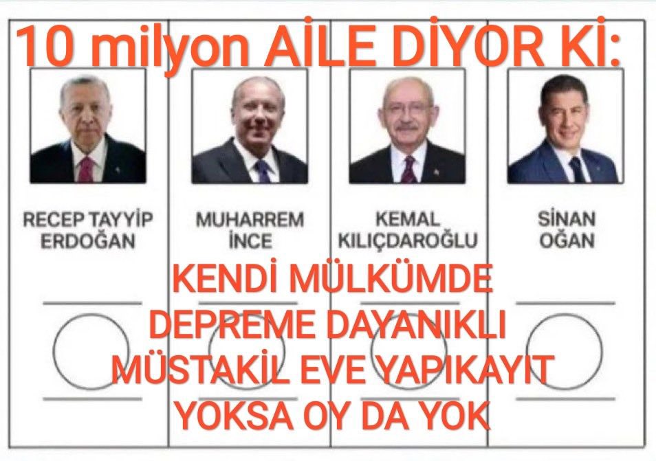 kadriyi's tweet photo. Vatandaşın problemlerine sırtını dönenler, 15 mayıs akşamı hayal kırıklığına uğrayacaklar, aklınıza haksız ve hukuksuz iptal edilen yapı kayıt mağdurları gelsin! #YapiKayıtaÇözümGelmeli #GüleGüleAKP #oymoyyok @RTErdogan @dbdevletbahceli @Mustafa_Destici @mustafaelitas @BY https://t.co/NJPSh4JvuU