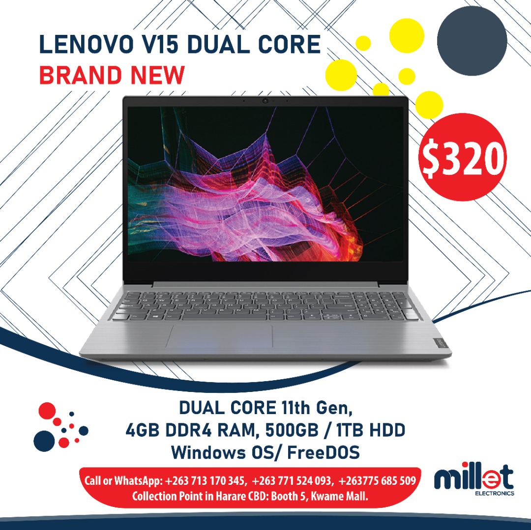 MilletZim's tweet photo. Get yourself this cheap Lenovo Dual core from us. Whatsapp or call: +263713170345 today! https://t.co/8WPeQ8G0JG