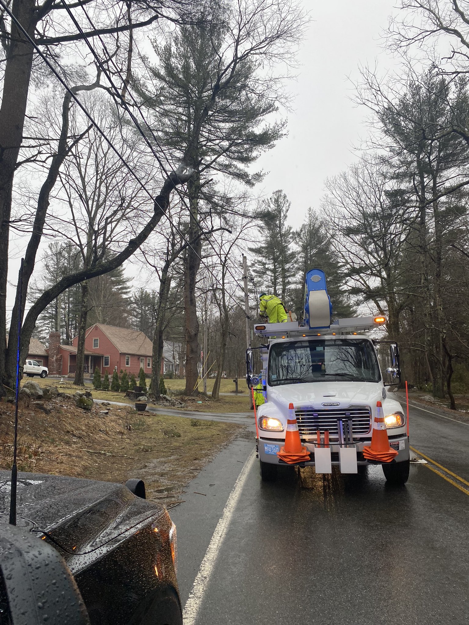 Paxton Fire Dept. on Twitter "Tree on fire this morning due to