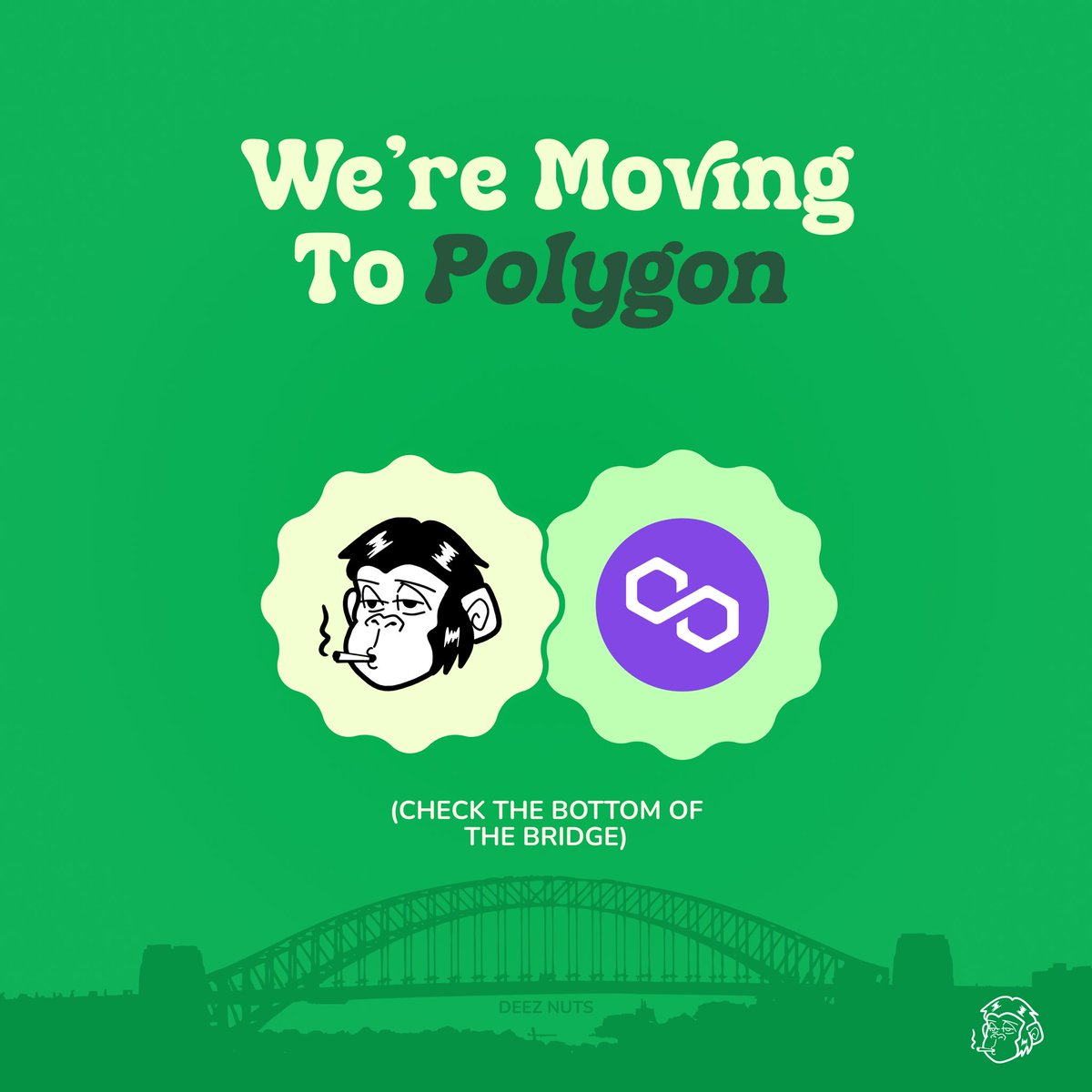 StonedApeCrew's tweet image. A fresh Puff is needed.

With mixed feelings, it’s time to announce one of our toughest decisions yet - Stoned Apes will officially move to @Polygon 💜

Thanks to the support of the whole Solana ecosystem over the last year, you guys have been fckin great.

To migrate your ape,…