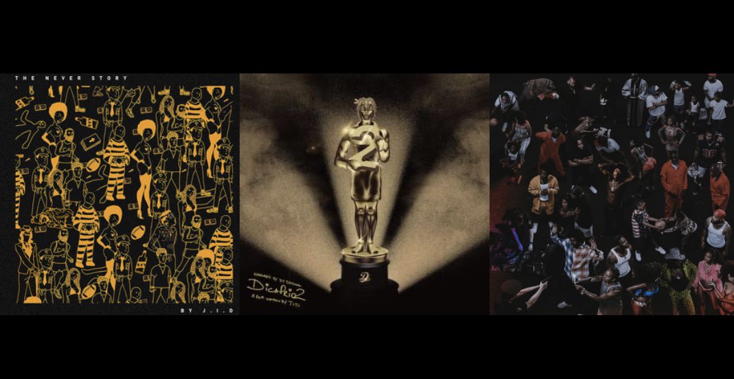 nfr_podcast's tweet photo. JID, Little Simz, Isaiah Rashad &amp; Joey Bada$$ 

How we ranking these great 3 album runs?? 🤔 https://t.co/8h9K3YmLiN