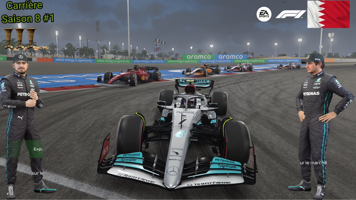 Schumi7fois's tweet photo. Réussir la ou le "vrai" Schumi a échoué? Tel est l'objectif !
#f122 #F122game #bahreingp #F1 #S8E1 #Mercedes #mercedesf1 #YouTube #newseason
https://t.co/AUEEOCFgvj https://t.co/ETuoYeu60P