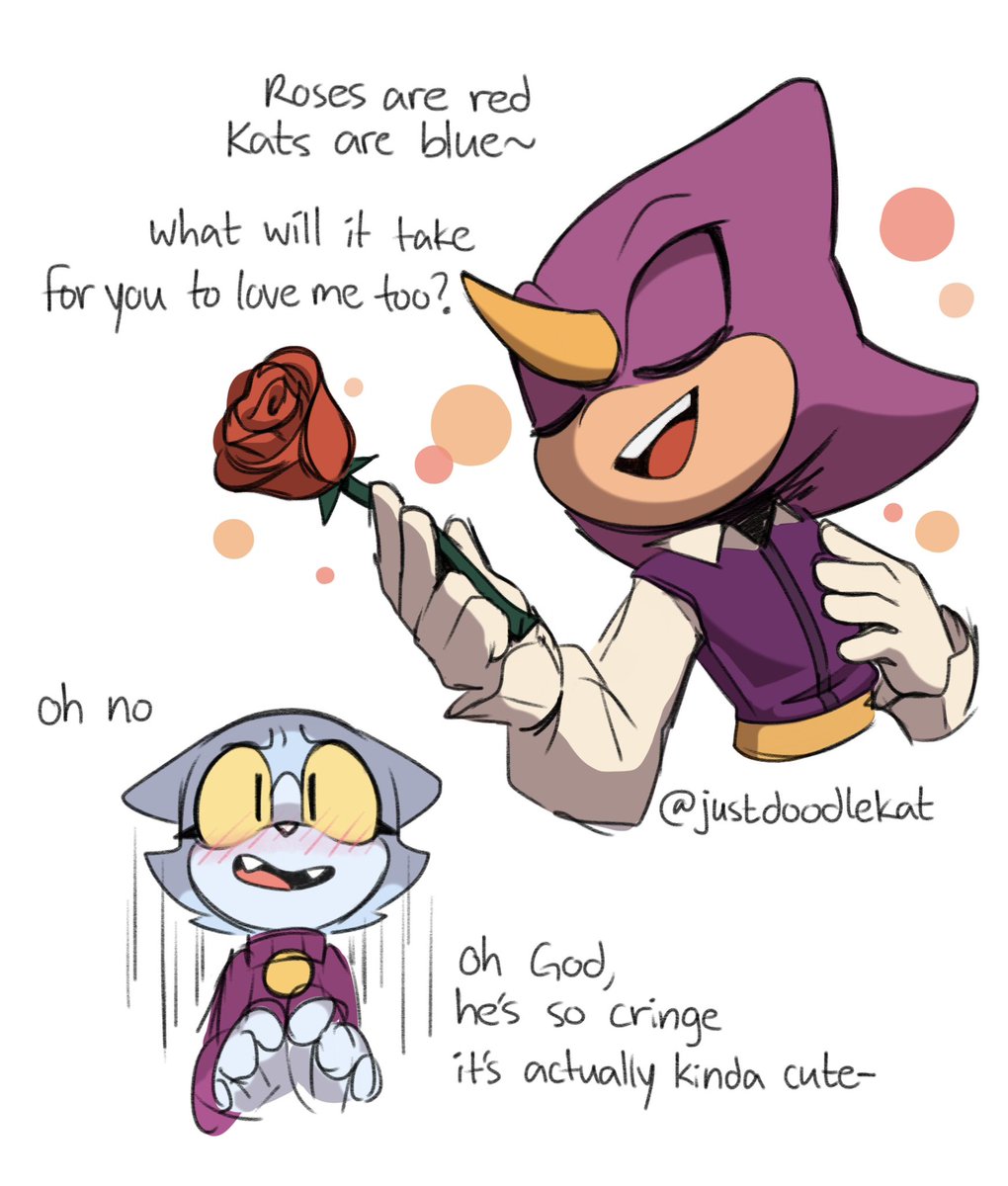 I’m just sayin~
#Espikat #espiothechameleon #TheMurderOfSonicTheHedgehog