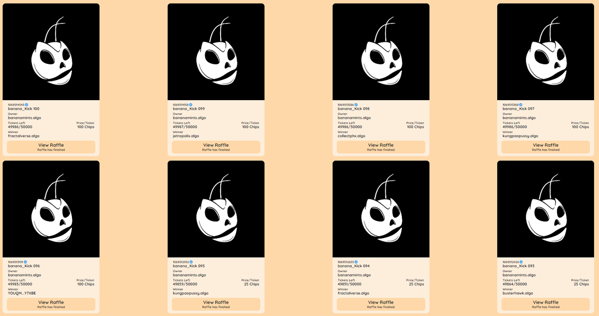 bananaMINTS.algo tweet media