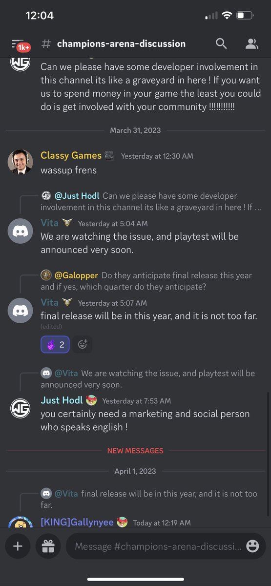 attentioncycle's tweet photo. Champions Arena team CONFIRMS final release for 2023 &amp; “It is not too far.”

$GALA @GoGalaGames https://t.co/lskjYsnzdW