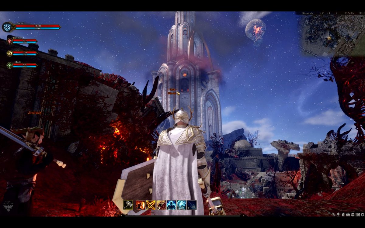 gnovaordem's tweet image. Saudações Aventureiros! Ontem fomos apresentados à dungeon Torre de Carphin. As imagens mostram a torre antes e após a sua ativação! Observem a mudança de cenário em tempo real. 

 #youtubebrasil #twitchbrasil #gamerbrasil #gameplaysbrasil #ashesofcreation