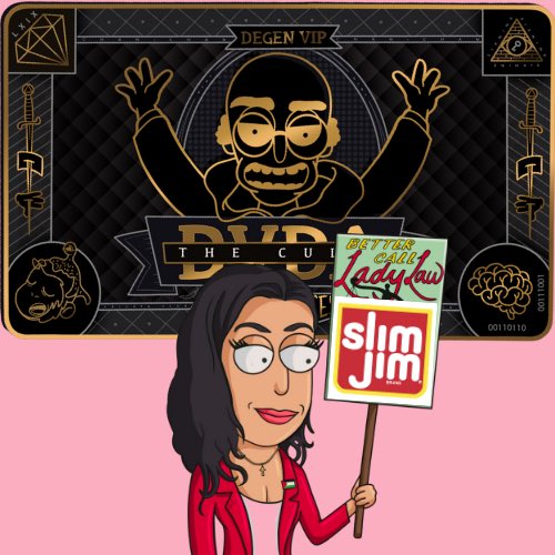 LadyLaw's tweet photo. @SlimJim @AbsentFromThebs LFG SLIM JIM #GodHatesNFTees #DVDATheCult #meata https://t.co/s0ksEJotFU