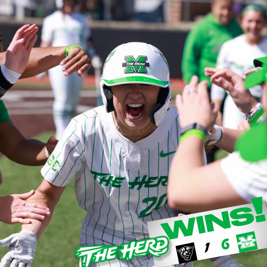 The Herd takes game one of the series! 💪

#WeAreMarshall