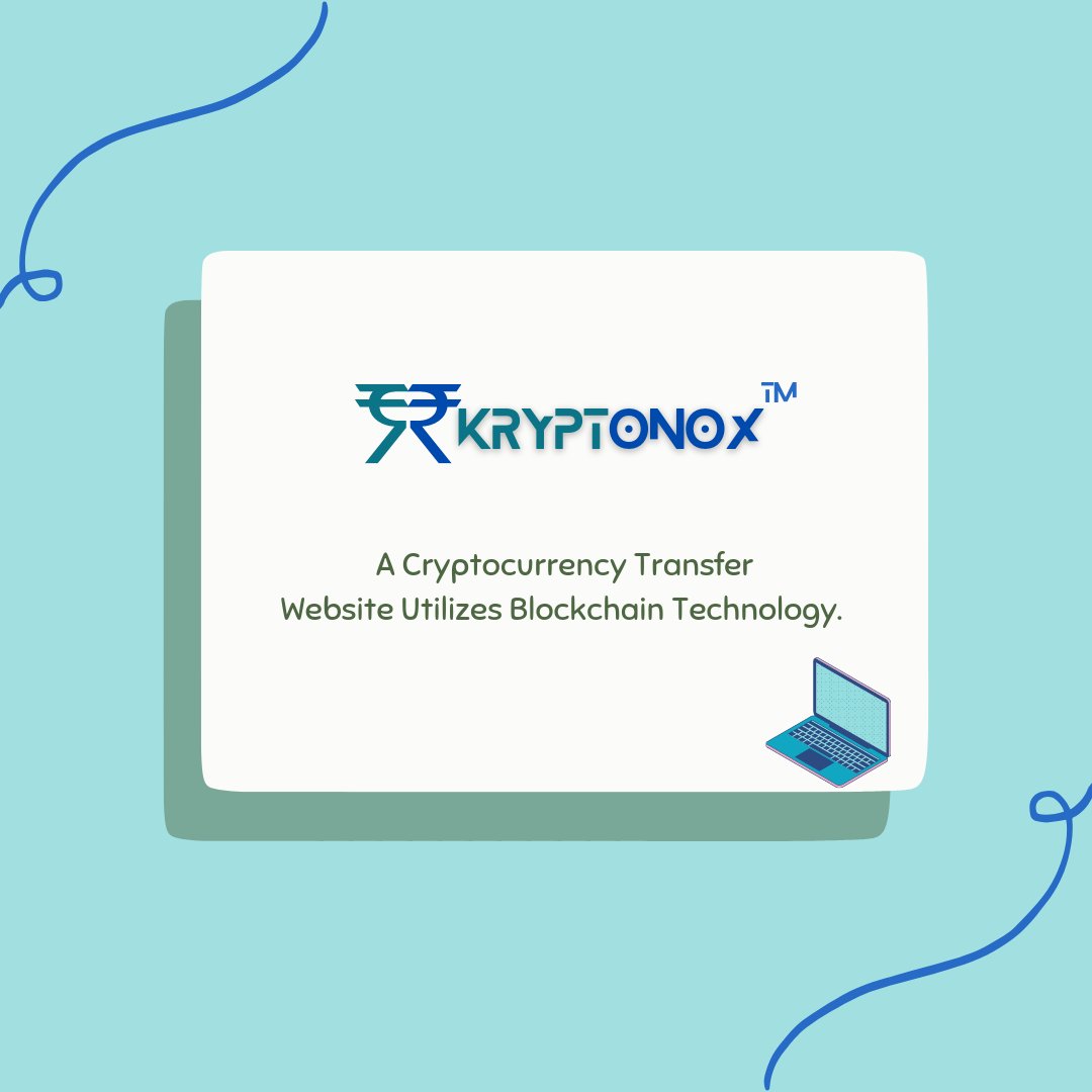 Kryptonox_tech's tweet photo. Our website is officially live! Transfer your cryptocurrency securely and hassle-free with us.
#kryptonox #Crypto #Ethereum #Blockchain #tpoly #technofest #technopro https://t.co/bZd4dBE4yv