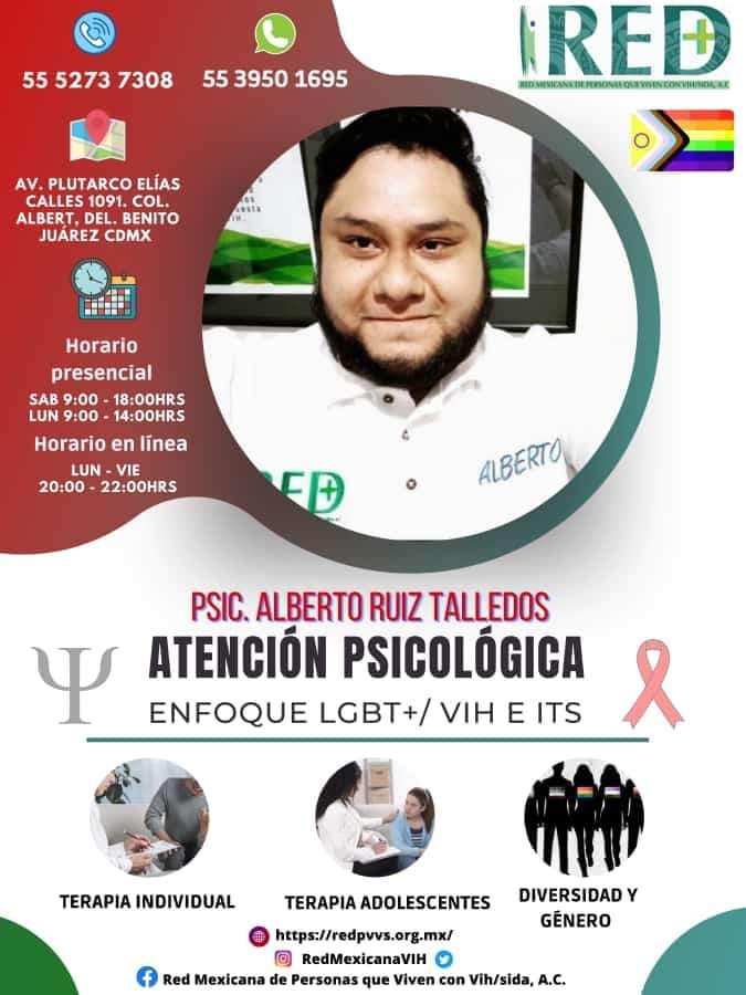 vih_red's tweet photo. Todos los sábados contamos con un equipo profesional que te atiende de 10 am a 19 hrs; en #PruebasITS se encuentra Melken Mejía, en #ConsultaMédica el Dr. Martín Henández y en #AtenciónPsicológica el Psic. Alberto Ruíz...
Llámanos y agenda tu cita al 55 5273 7308. https://t.co/Idrm50vJsb