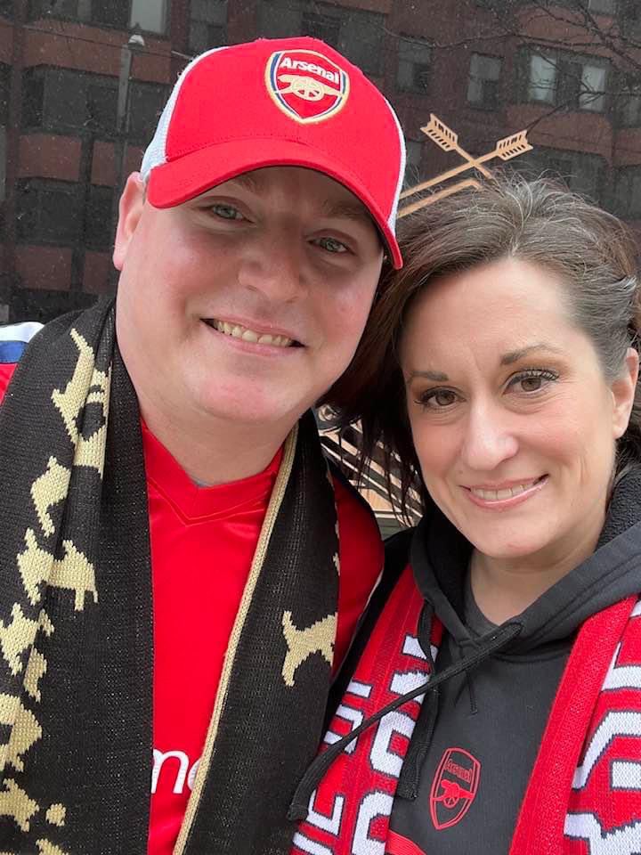 sotdetroit's tweet image. All smiles after Arsenal taking 3 points.  #COYG @ArsenalDetroit