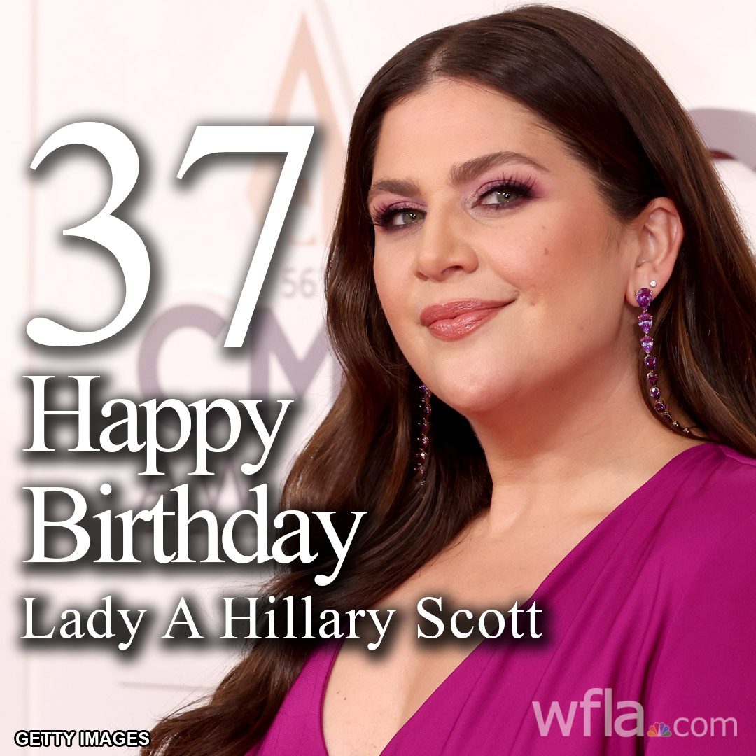 HAPPY BIRTHDAY HILLARY SCOTT! The member of \"Lady A\" is turning 37 today.  