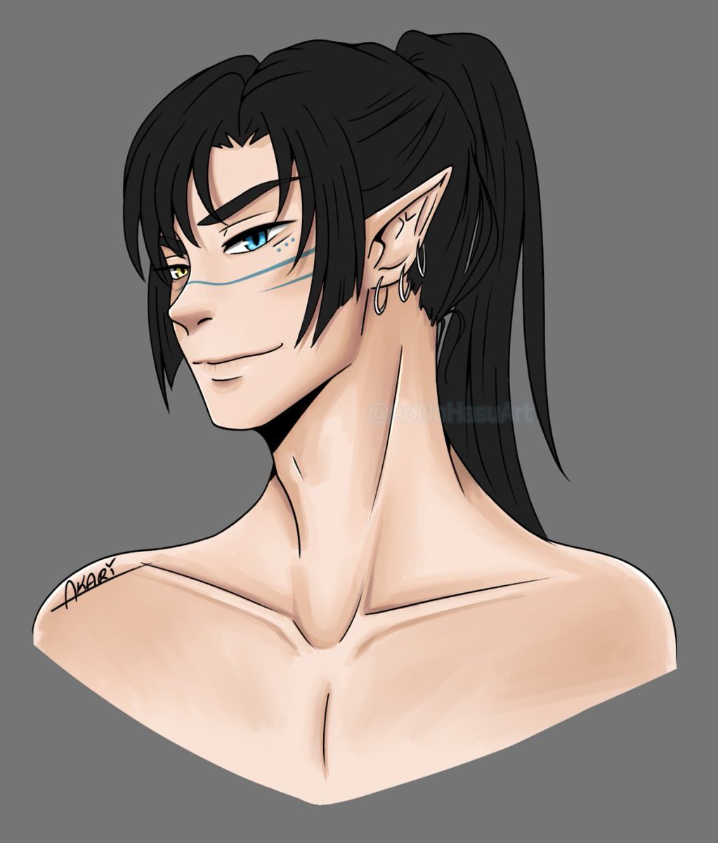 AoNoHasuArt's tweet photo. In this case I will say that, although I'm sorry about Ark, Ereithel has more lore than any other OC. He was born from a very simple design and a basic but firm idea. And from there, he himself decided to grow until he had a very convoluted story, but very well developed.
#OCDay https://t.co/0saQAbM0VQ