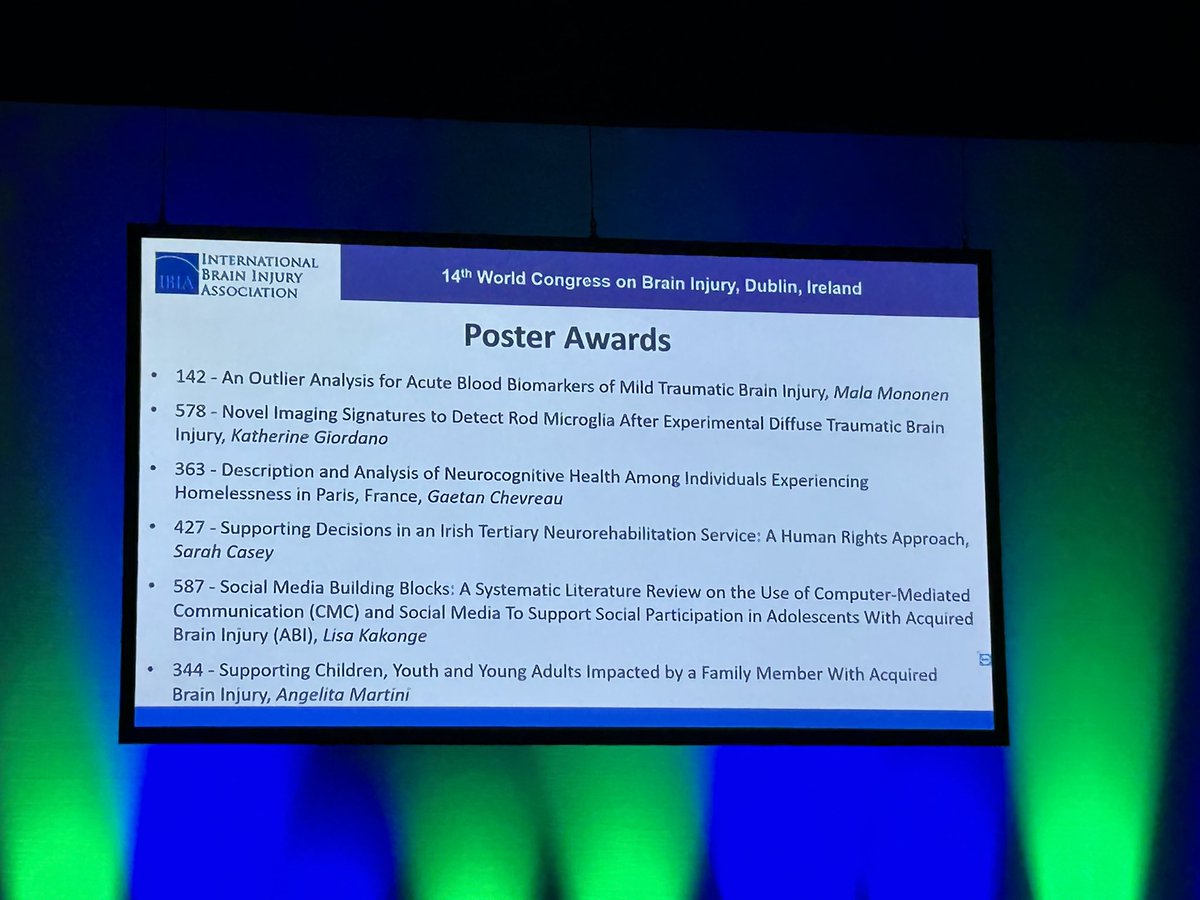 TheNeuroPhysios's tweet photo. Itโs been a great day and is ending on a thigh for NRH - congratulations to @sarahjane_casey award winner at #IBIA23 https://t.co/NfTrVCZBQJ