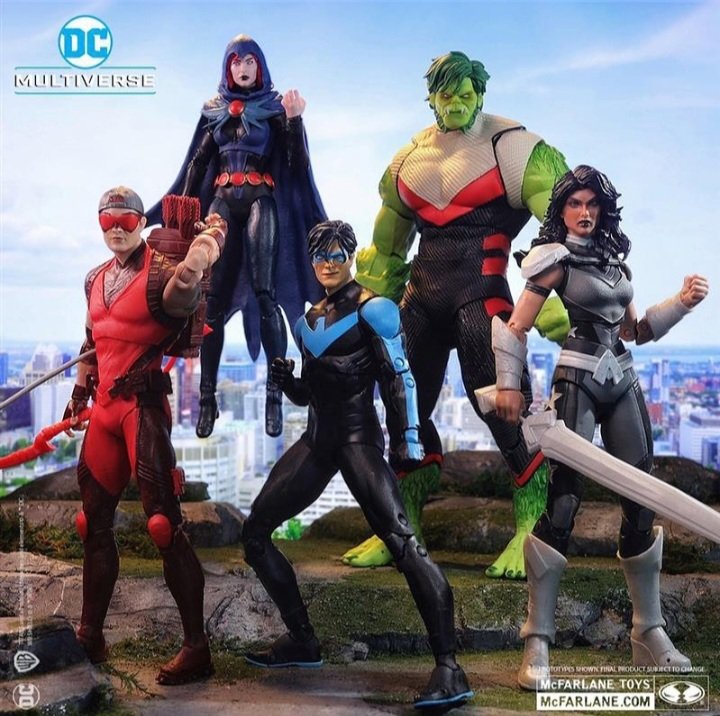StateOverse's tweet photo. ⚠️💥DISC ALERT💥⚠️
😱
#Statoversians &amp; #dccomics fans! McFarlane Toys SICK NEW Beast Boy BAF wave is NOW in stock with most discounted to ONLY ($19.99 each) via #Amazon #Primeday!! Donna Troy ($24.99).

#DC #DCU #toynews
Raven Arsenal Nightwing
TSO'VIN!!
https://t.co/yO4ZizCt7M https://t.co/vOH4N9W10t